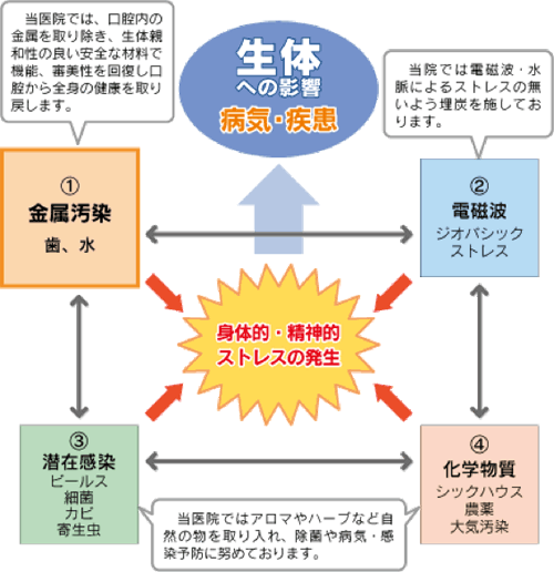 金属アレルギーの説明